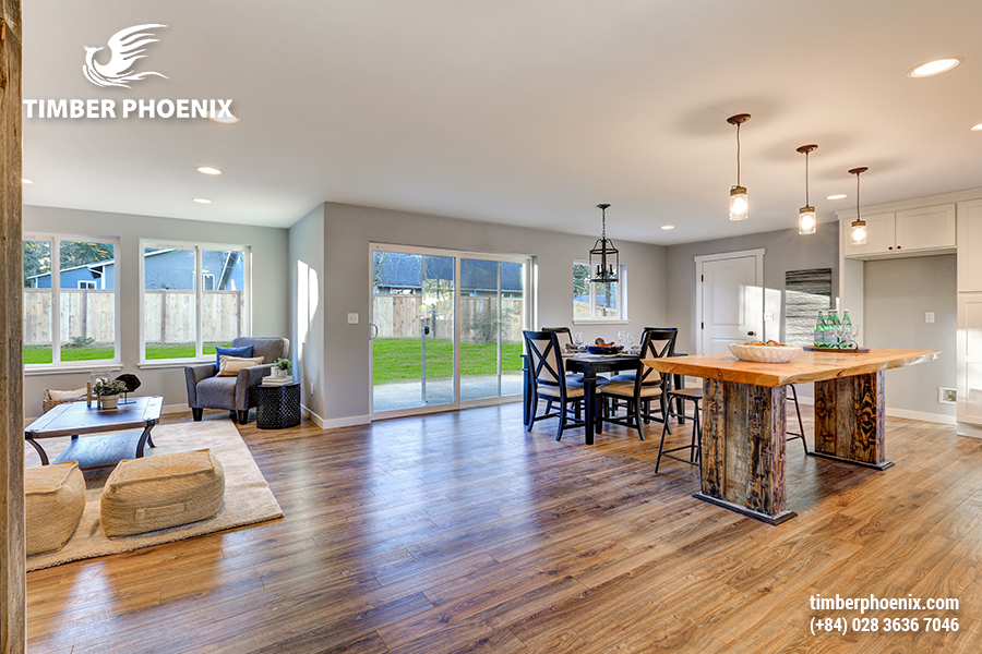 Sàn gỗ trong nhà là gì? Định nghĩa, đặc điểm và ứng dụng.