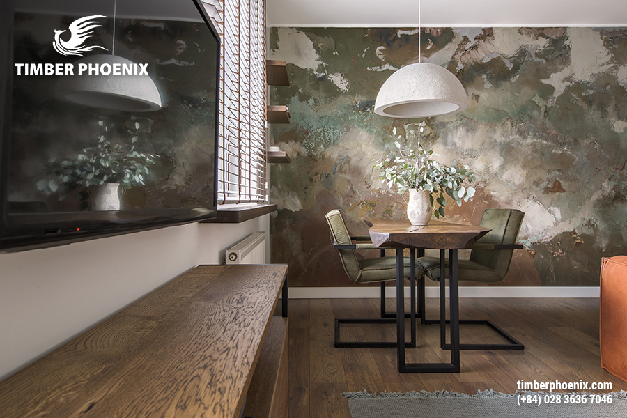 Sàn gỗ tự nhiên là gì? Định nghĩa, đặc điểm và ứng dụng.