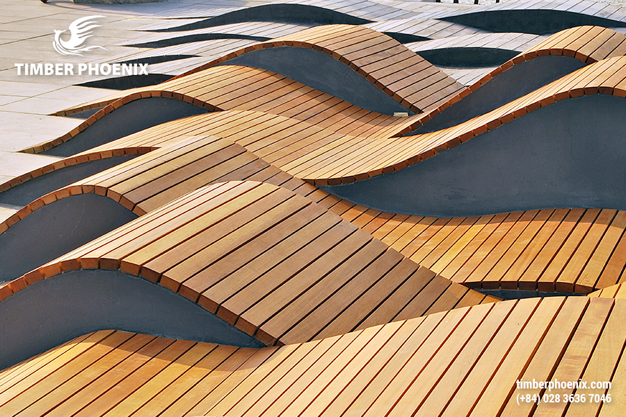 Các loại gỗ phù hợp dành cho công trình kiến trúc.