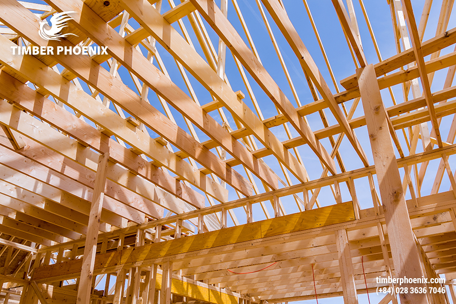 Các loại gỗ phù hợp dành cho công trình xây dựng.