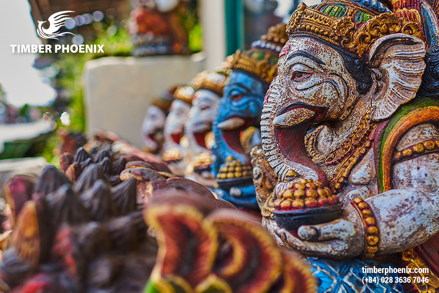 Danh sách các sản phẩm đồ trang trí gỗ phổ biến.