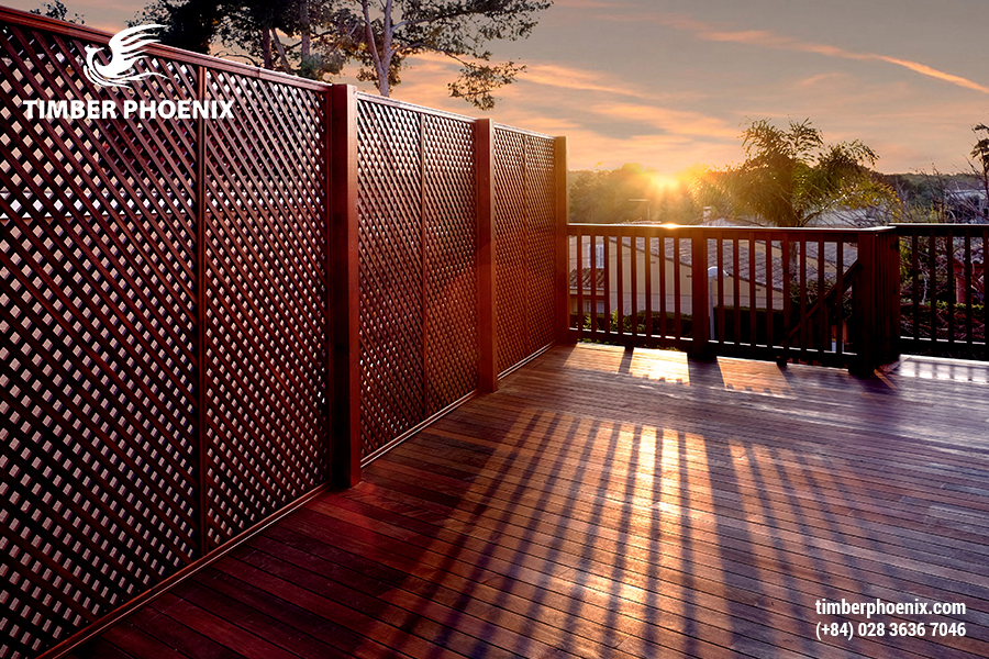 Những loại gỗ được sử dụng trong sản xuất ngoại thất.