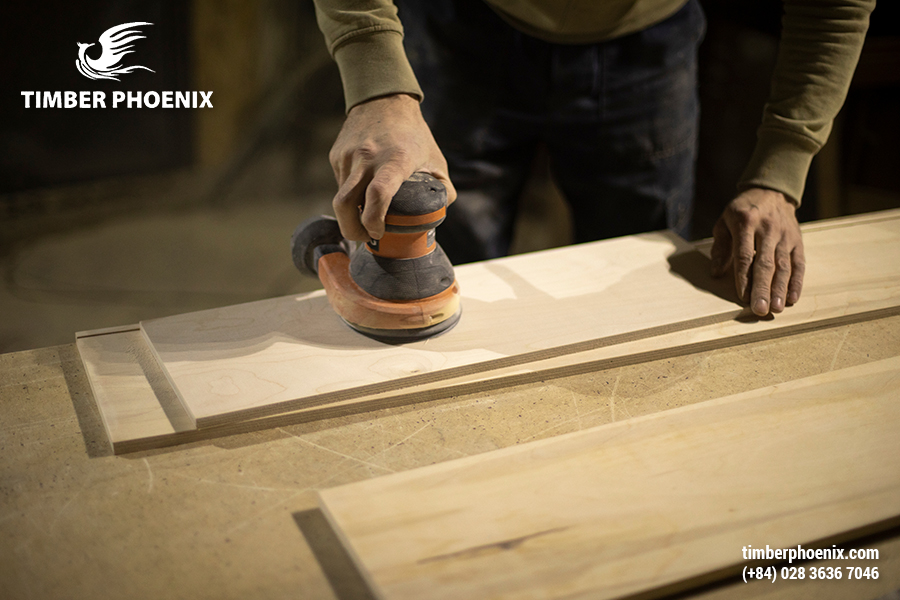 Tìm hiểu các bước trong quy trình hoàn thiện và bảo vệ gỗ.