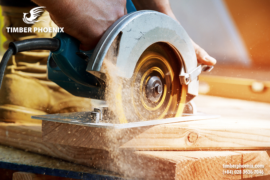 Tìm hiểu các bước trong quy trình gia công gỗ.