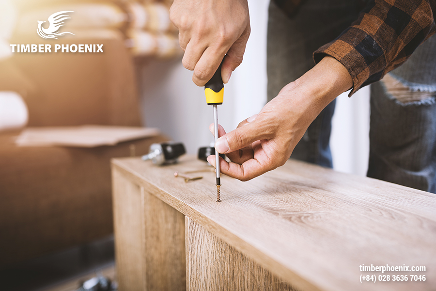 Tìm hiểu các bước trong quy trình gia công gỗ.