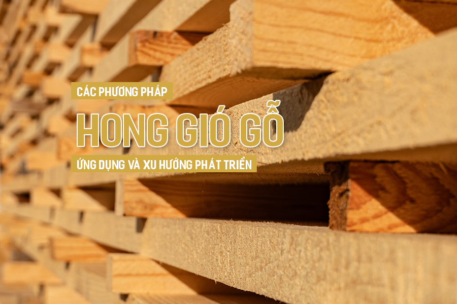 Các phương pháp hong gió gỗ, đặc điểm và xu hướng phát triển.