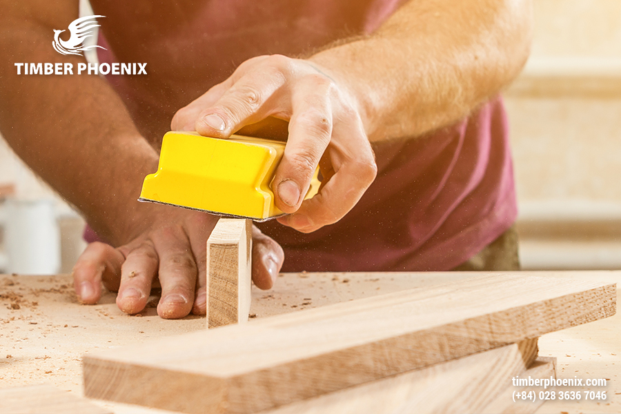 Tìm hiểu các bước trong quy trình cắt gỗ.