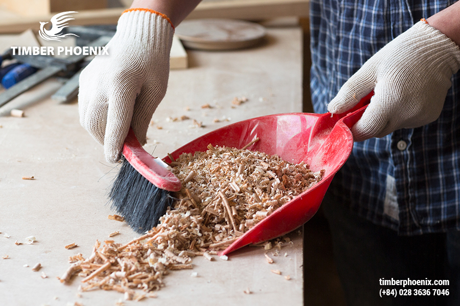 Giải pháp giúp cải thiện môi trường làm việc trong ngành gỗ.